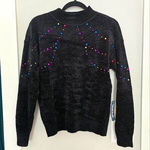 NWT Modcloth Colorful Studs Sweater Size S